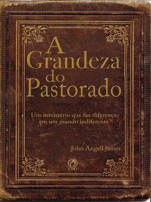 cover image of A grandeza do pastorado
